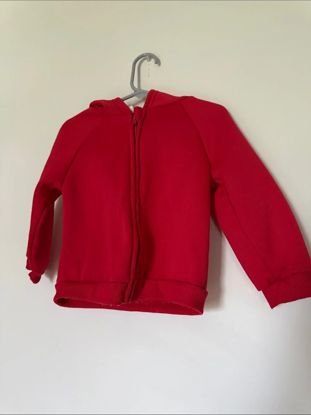 Two piece red set with cute fox details